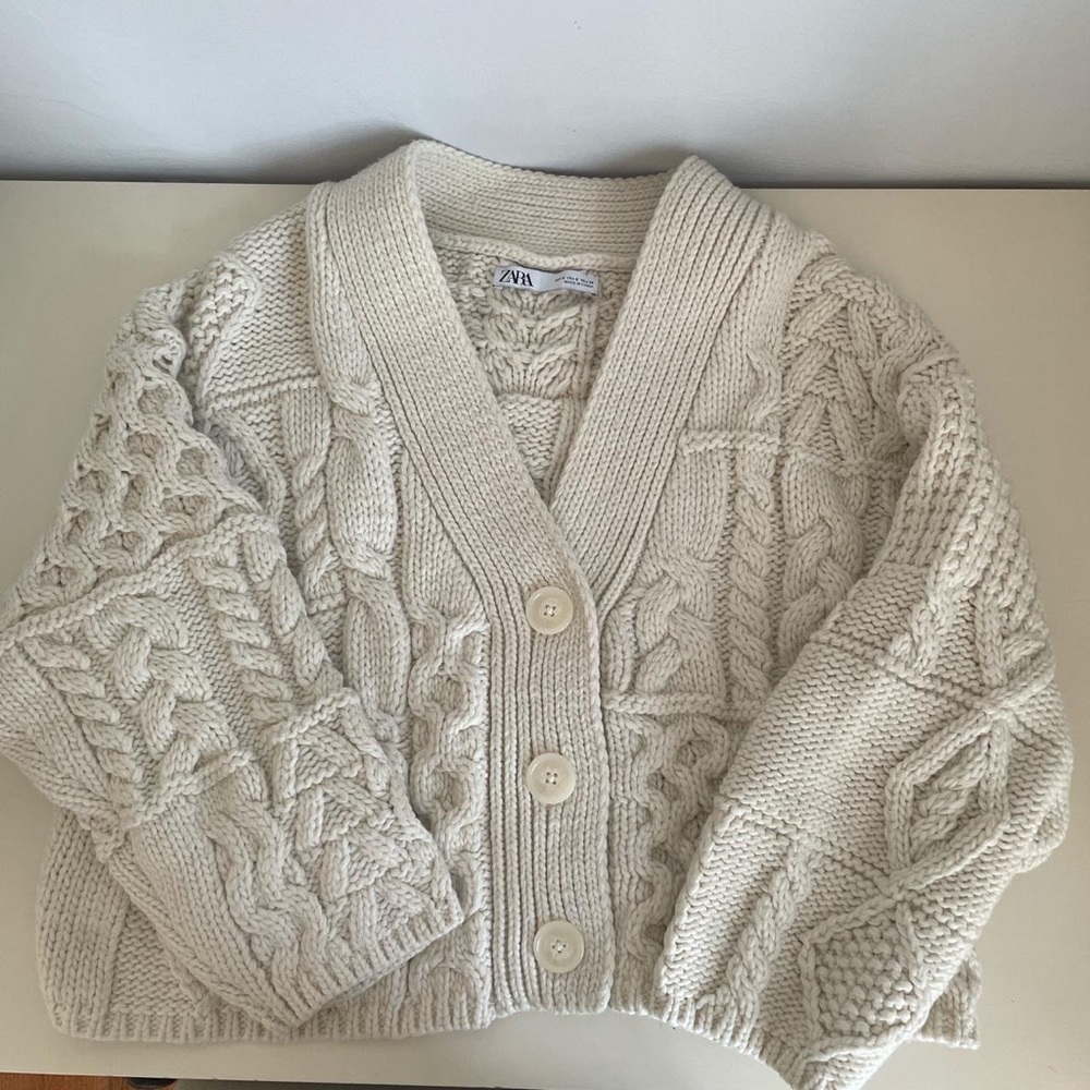 Zara Thick Knit Cardigan